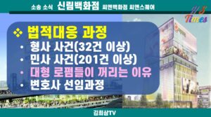 신림백화점, 법적대응과정